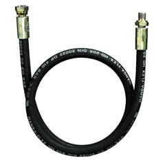 Hochdruckfettschlauch 1/4"IGx1/4"AG 4m lang,für Hi-Press Hoch-Druckschlauch