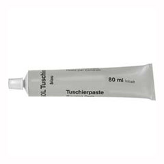 80ml/70g Tuschierpaste blau in Tube