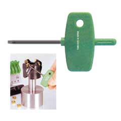 Schlüsselgriffschraubenzieher IP 8 plus CV-Stahl,brüniert,für hohe Drehmomente