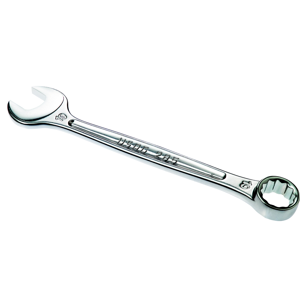 Gabel-Ringschlüssel 13mm,U285,DIN3113A 15° abgewinkelt,Vanadium-USAG-Extra