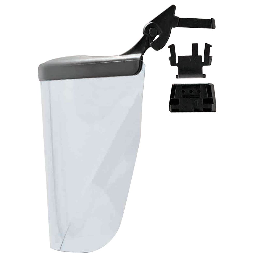 Visierhalterung mit Störlichtbogenvisier klar, für Helm EVO 3 JSP