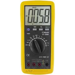 Multimeter DIGI-DOALL I mit Temperaturmessfunktion und Prüfkabel