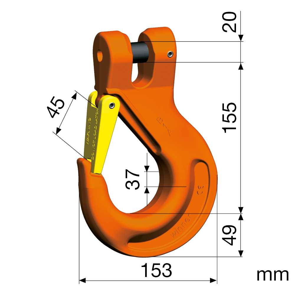 Kuppelhaken Nicralloy KHSW 16 GKL 10 hochfest,nach EN 1677-2