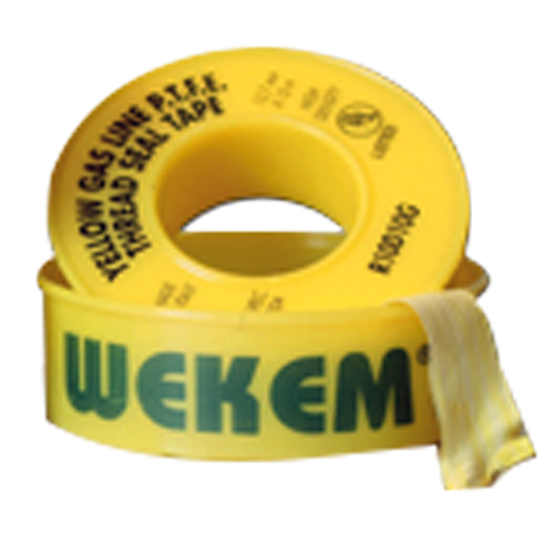 Gewindedichtband PTFE 0,1x12,7mm/12m GOLDEN TAPE,-240°C bis +260°C