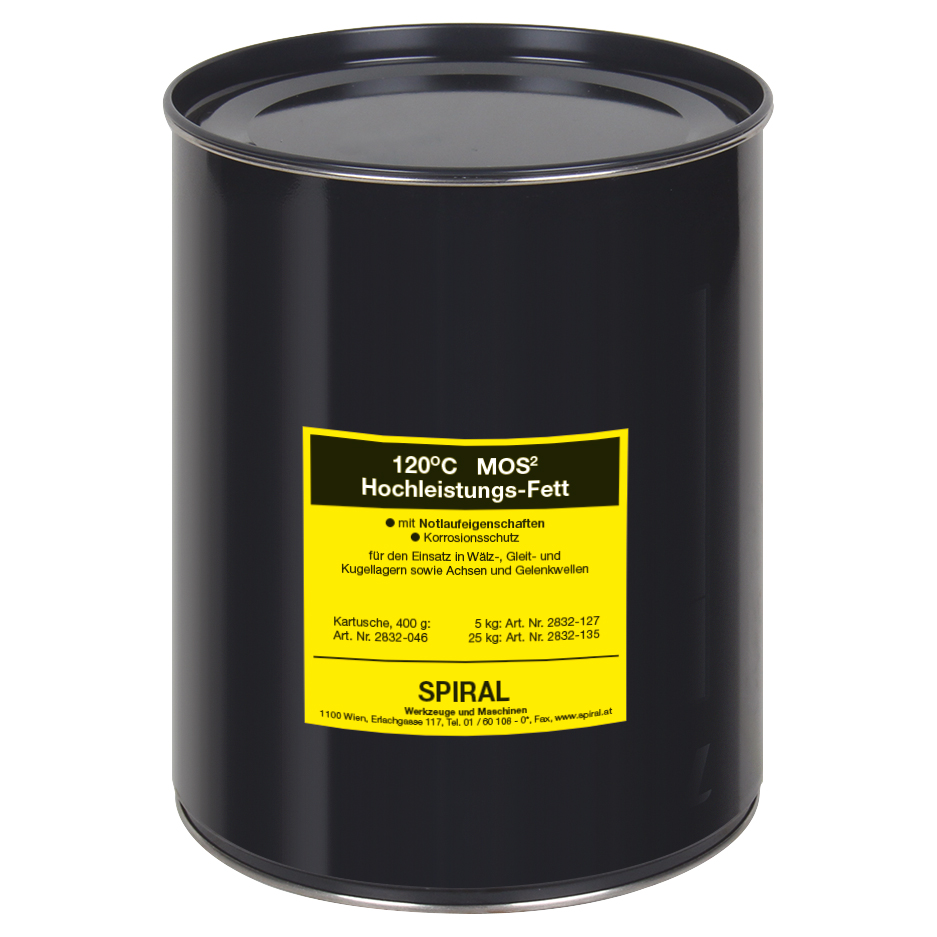 Hochleistungsfett MoS2, 5kg, mit Notlaufeigenschaften,Korrosionsschutz