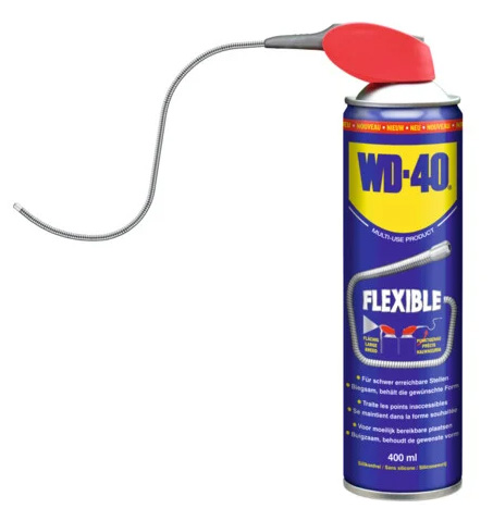 SMART-STRAW FLEXIBEL Spray WD-40 400 ml flächig und punktgenau