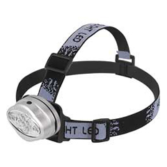 Kopflampe 11LED-UNIC-EXTREM,schwenkbar spritzwassergeschützt,inklusive 4xAAA