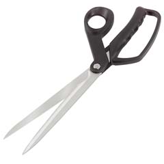 INOX-Industrie-Schere 243mm Scharfschnitt,mikrogezahnt,Komfortgriffe