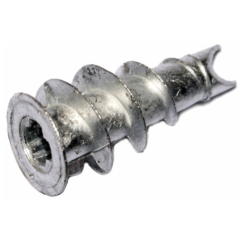 Gipskartondübel L 33 mm ohne Schraube, Zink-Druckguss VPE=100