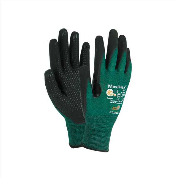 Schnittschutzhandschuh MAXICUT 8443, G11 EN 388 4.3.3.1.B, CE Cat.II, DMF-frei