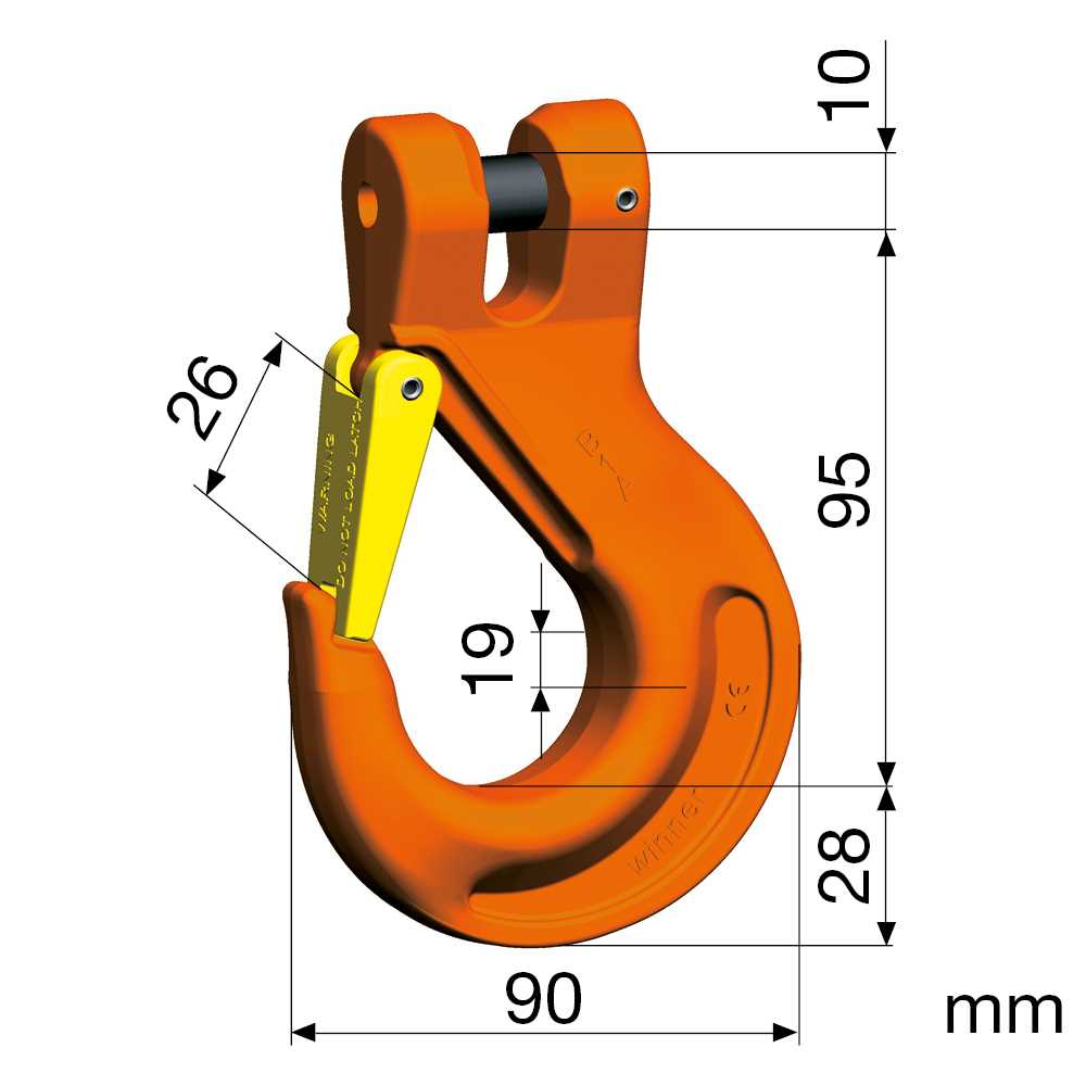Kuppelhaken Nicralloy KHSW 8 GKL 10 hochfest,nach EN 1677-2