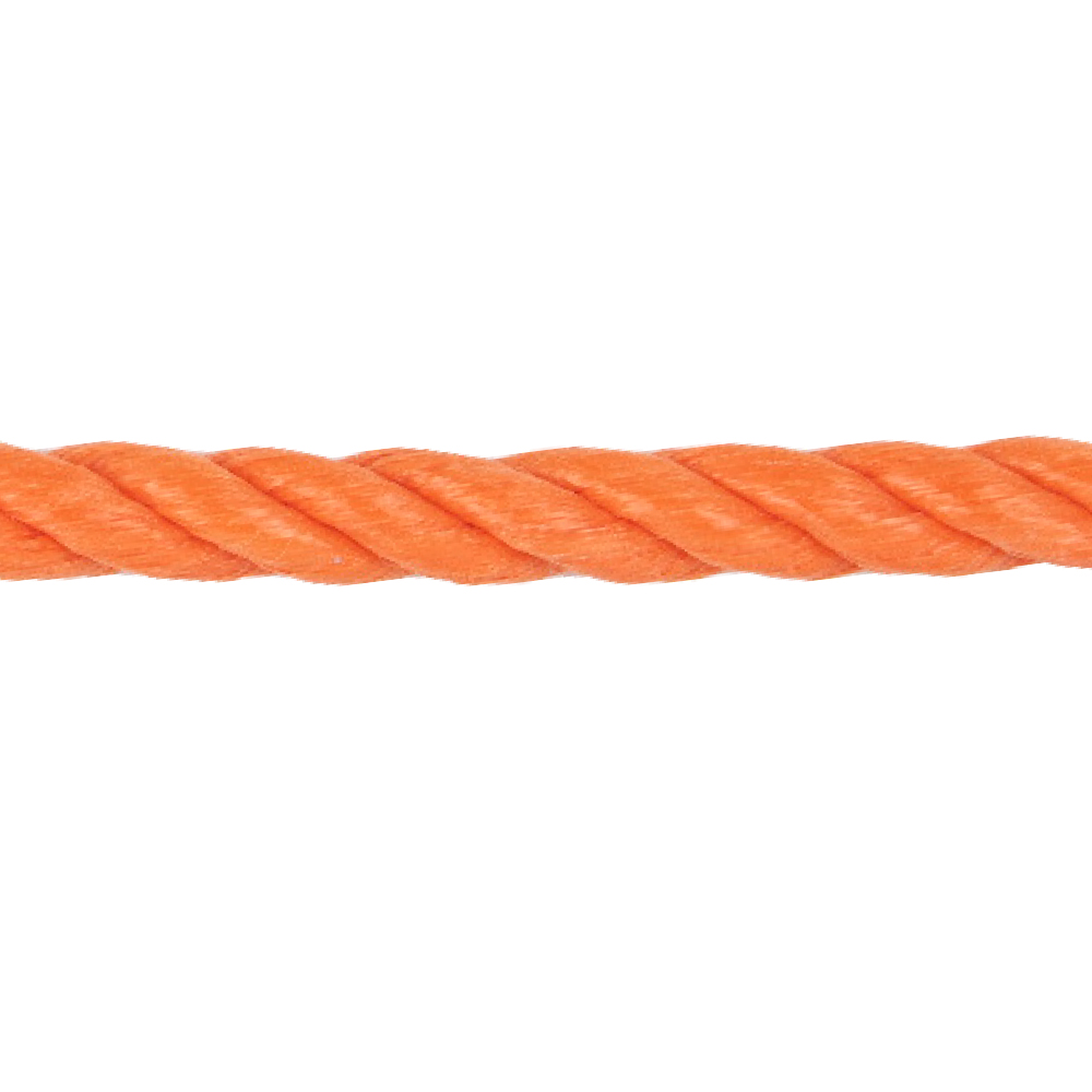 Polypropylenseil - gedreht 14mm/orange 10m/Bund