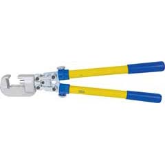 Handpresszange 6-185,mechanisch,6-Kant- Rechteckpressung,drehbarer Kopf