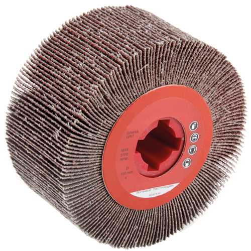 Lamellenschleifwalze K 40/ 50x 100x19mm zum Feinschleifen