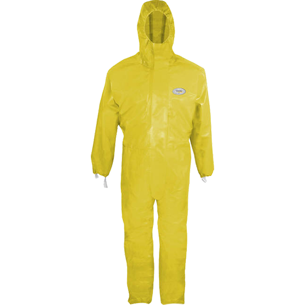 Chemieschutz-Overall CC200 Gr. L gelb Typ 3/4/5/6