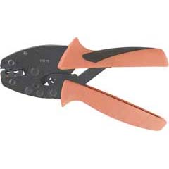 Ratschenpreßzange HTI15 0,5-2,5mm²,für isolierte Kabelschuhe,200mm lang