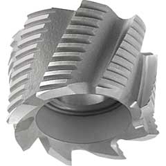 HSS Co8 Schrupp-Schlichtwalzenfr. 80x45 30°, DIN1880, Typ NF, Z=8,