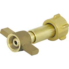 Umfüllstutzen für 33 kg Propangasflaschen auf Kleinflasche