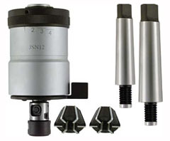 SUPERMATIC-Gewindeschneidapparat JSN20M 8-M20,mit Schaft und Spannzangen