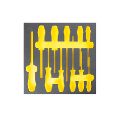 Schubladen-Modul 6 LEER Schraubenzieher1 2/3 PermaPor 330x330x35mm