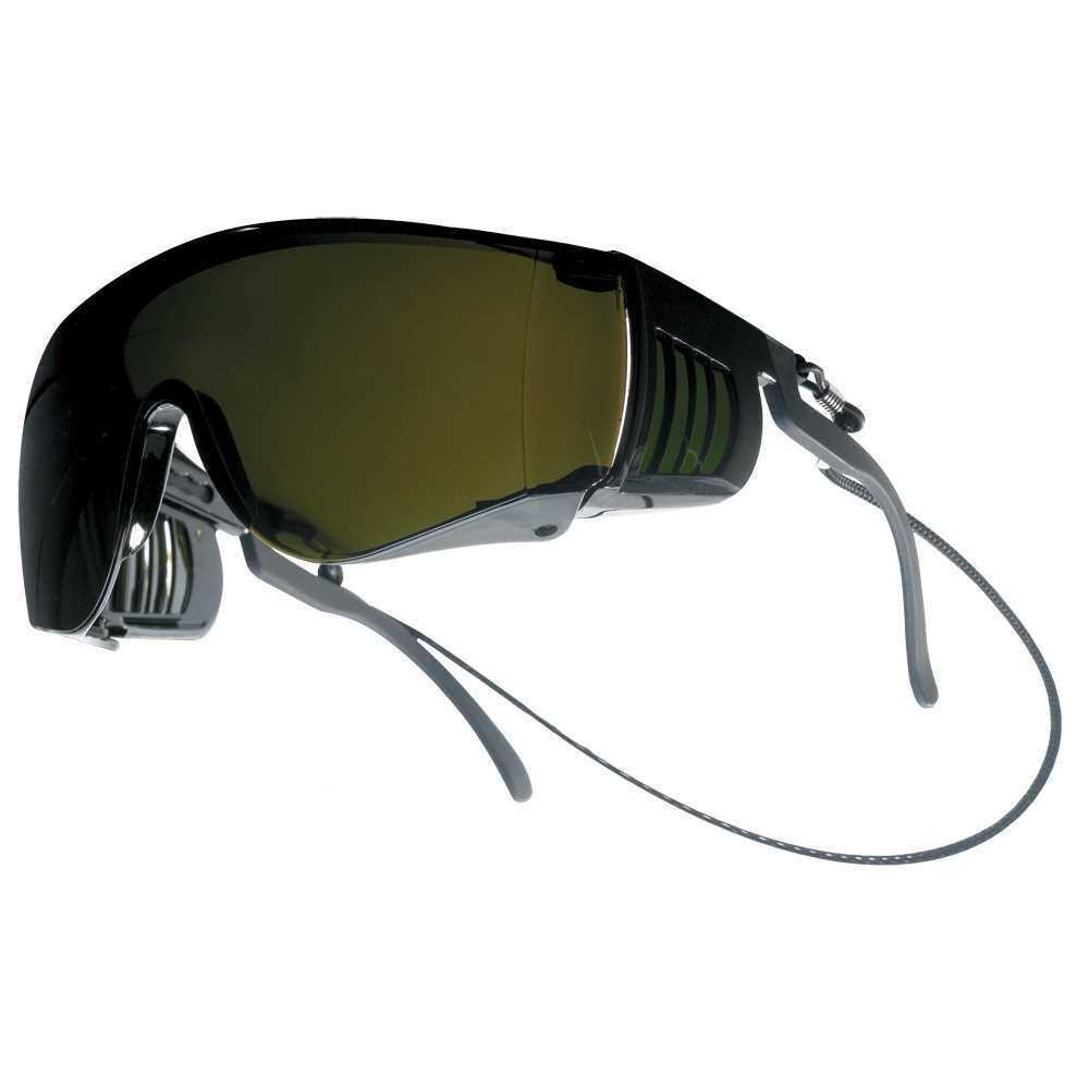 Überbrille Squale Schweißertönung 5 EN 166 5 UV-Schutz AS
