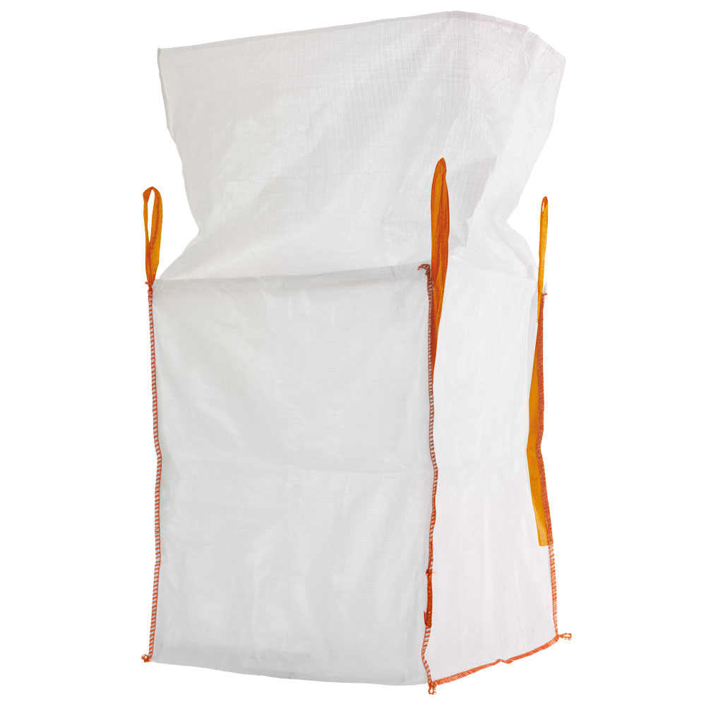 Big Bag 1000kg, 90x90x110cm mit 4 Schlaufen und Schürze zum Zubinden