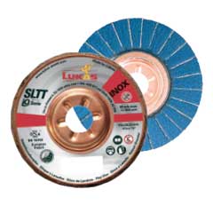 Fächerschleifscheibe 115 K40,SLTT PREMIUM,INOX,Z Power,Typ 28,gerade