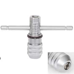 Ratsch-Werkzeug-Halter M3-8,starr,3-8mm li+re,3/8" innen,4-Kant 17mm außen