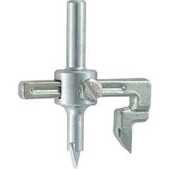 Fliesen-Lochbohrer 20-90mm verstellbar mit eingesetzter HM-Schneide