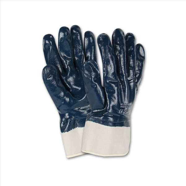 Montagehandschuh Nitril 3440 blau Gr.11 EN 388 4.2.2.1. Cat.II vollbesch.Stulpe