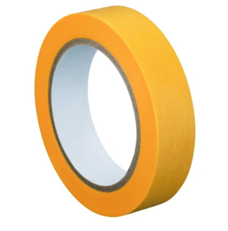 SunCore Pro 24mmx50m Abdeckklebeband bis 120°C, gelb