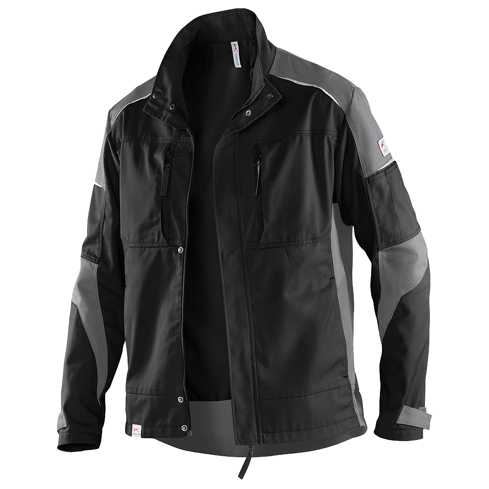 Bundjacke ACTIVIQ, grau/schwarz, Gr. M 270g/m², 65% PES, 35% BW