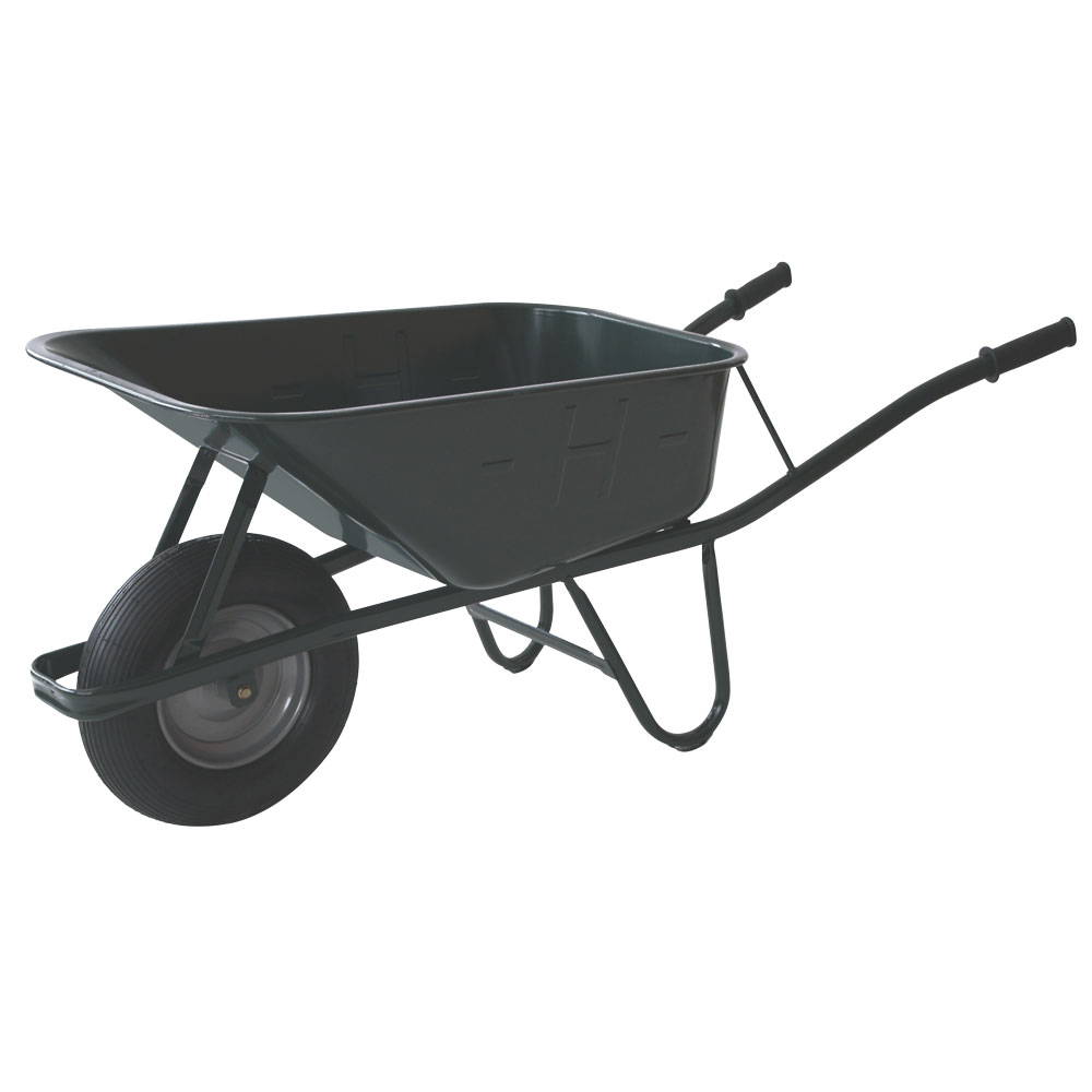 Schiebetruhe AustroBau OSKAR 100l,250kg belastbar,pulverbeschichtet,Luftrad