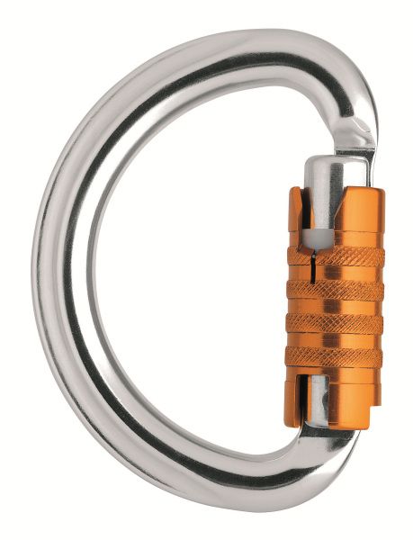 Alukarabiner halbrund OW: 22mm EN 362, 20/15 kN, Triact