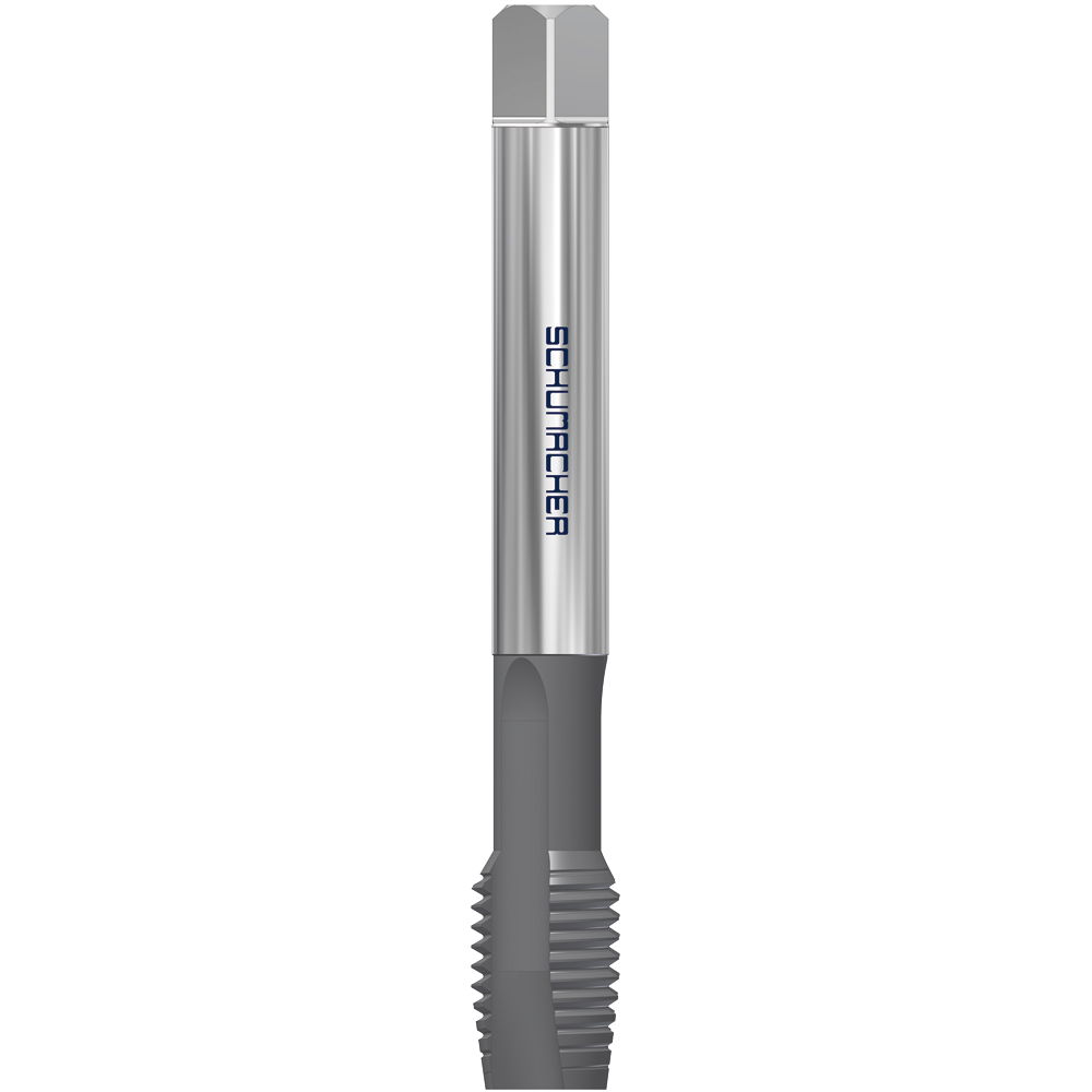 Maschinengewindebohrer M12x1,75 DIN376B HSS-E PM-TiCN für Durchgangsloch