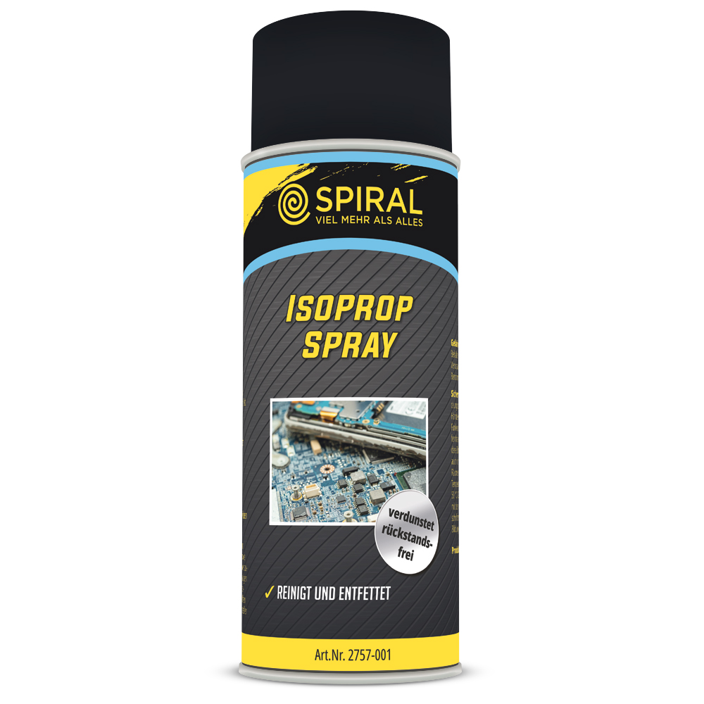 SPIRAL Isoprop-Spray 400ml hochreiner Reinigungsalkohol