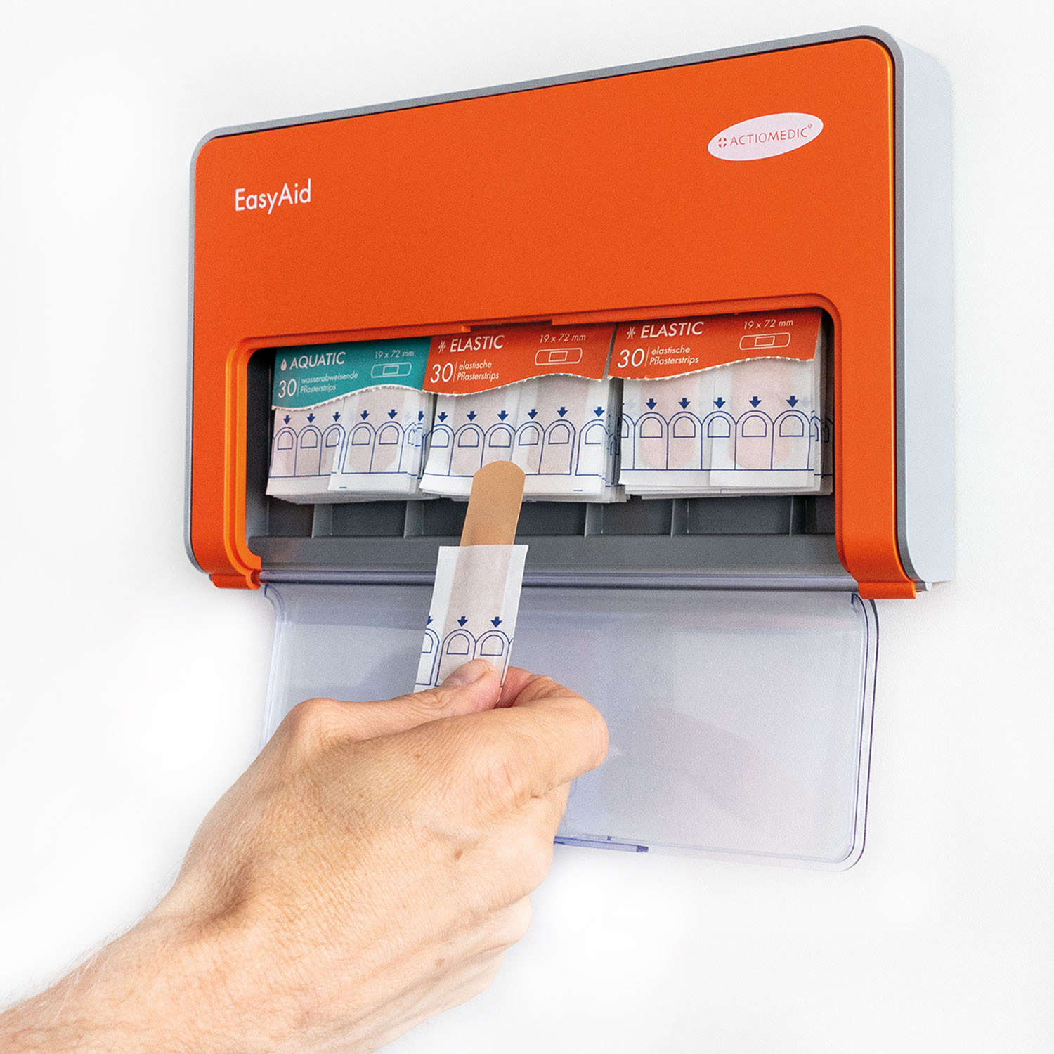 Pflasterspender Standard I 90 Strips 60 Aquastrips 30 Elasticstrips