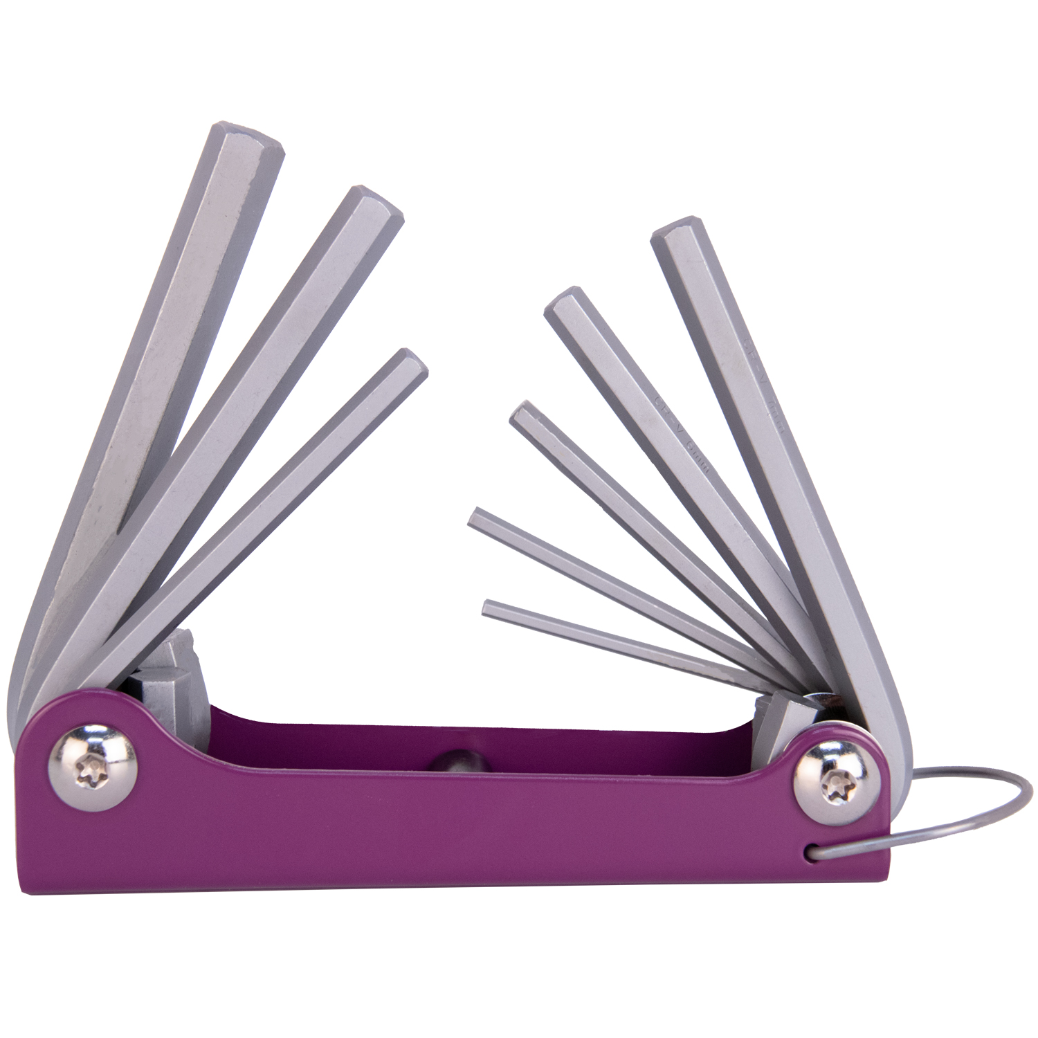 6-K-Stiftschlüssel-Taschen-Clip 2,5-10 Vanadium-Extra,8-teilig