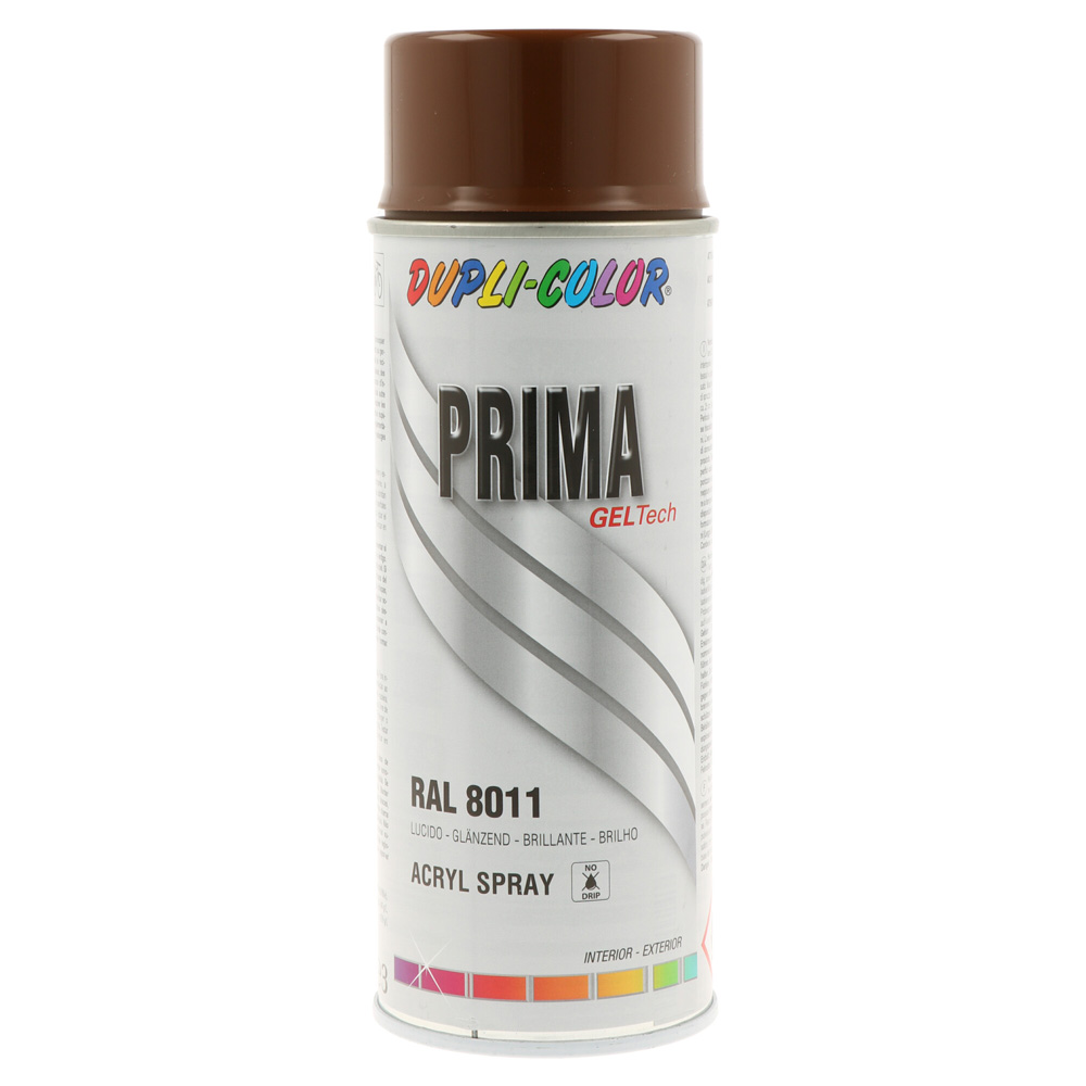 Lackspray glänzend nussbraun 400ml RAL 8011 schnelltrocknend,abriebfest