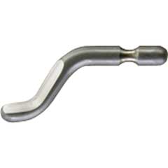 Klinge N 2-C zu GRATNIX Vollhartmetall 2,6mm Ø,für Messing