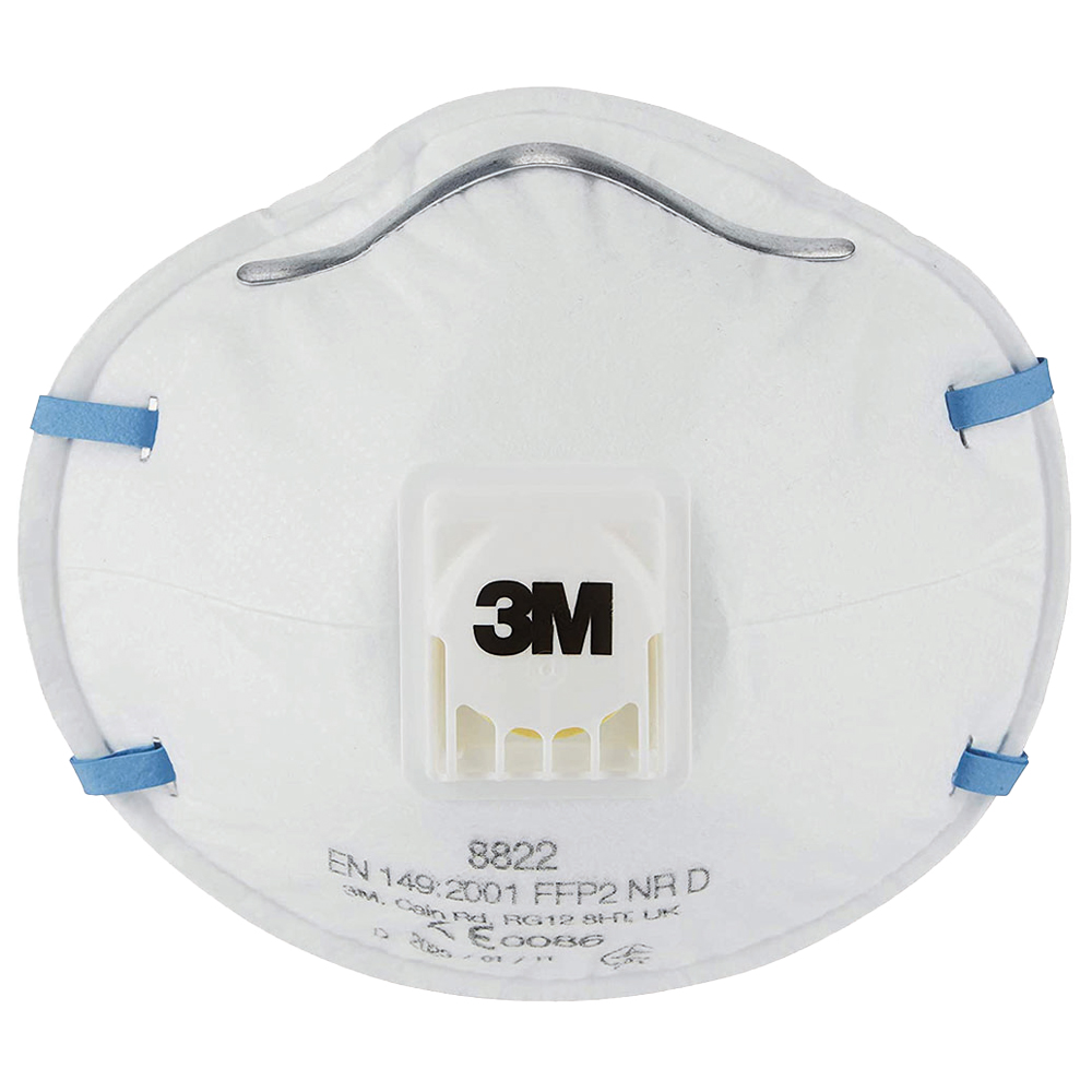 240 Stück 3M Maske 8822,FFP2 f.Schleifen mit Ventil