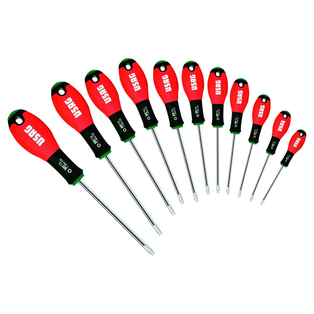 Torx-Schrauber-Satz U322 TX/S 11-teilig für Torx-Schrauben,TX 6 bis TX 40