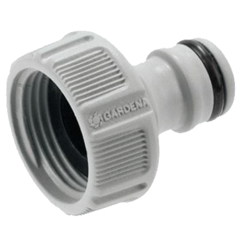Hahnverbinder GARDENA 26,5mm (G 3/4") Frostsicher, 5 Jahre Garantie, grau