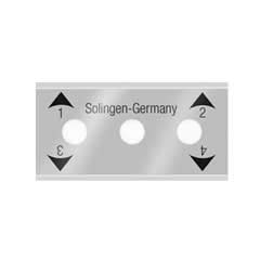 10 Stück Ersatzklingen zu 7537-026 Messer,mit Spezial-Breit-schliff