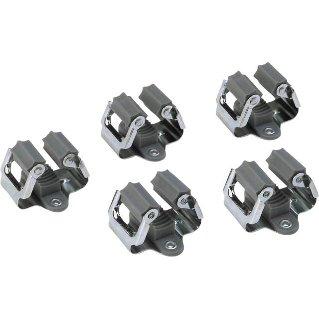 Gerätehalter SET,5 Stück zur Wand- oder Schienenmontage