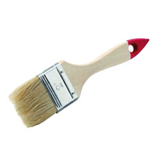 Flachpinsel STANDARD 100 mm Mixborste hell,Zwinge verzinkt