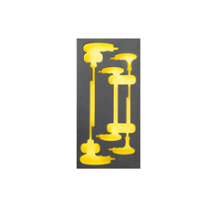 Schubladen-Modul 24 LEER 6-kant-Kraftsch 1/3 PermaPor 165x330x35mm