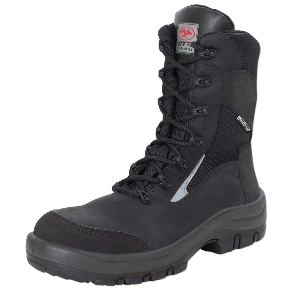 Sicherheitsstiefel KHIONE HRO WR Gr.45 EN 20345 S3 HRO CI WR, schwarz, Membrane