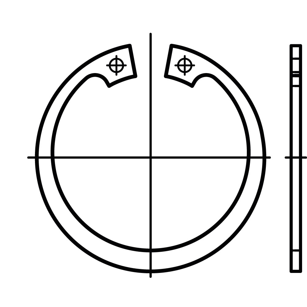 Sicherungsringe DIN 472 FST 33 x 1,2 VE=1000