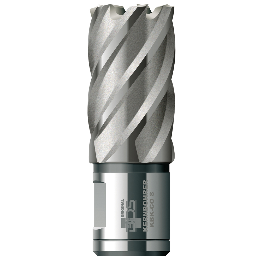 Kernbohrer HSS-Co8,Ø24/35mm Schnitttiefe Quick-In-Schaft 18mm